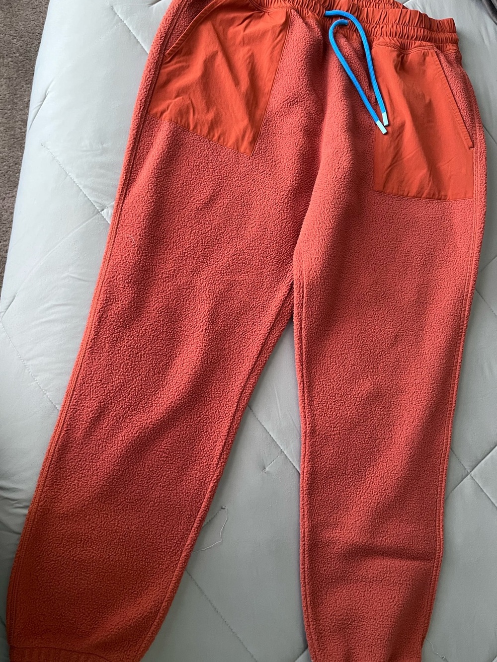 Orange Cotopaxi Abrazo fleece pants jogger/sweat unisex size large
